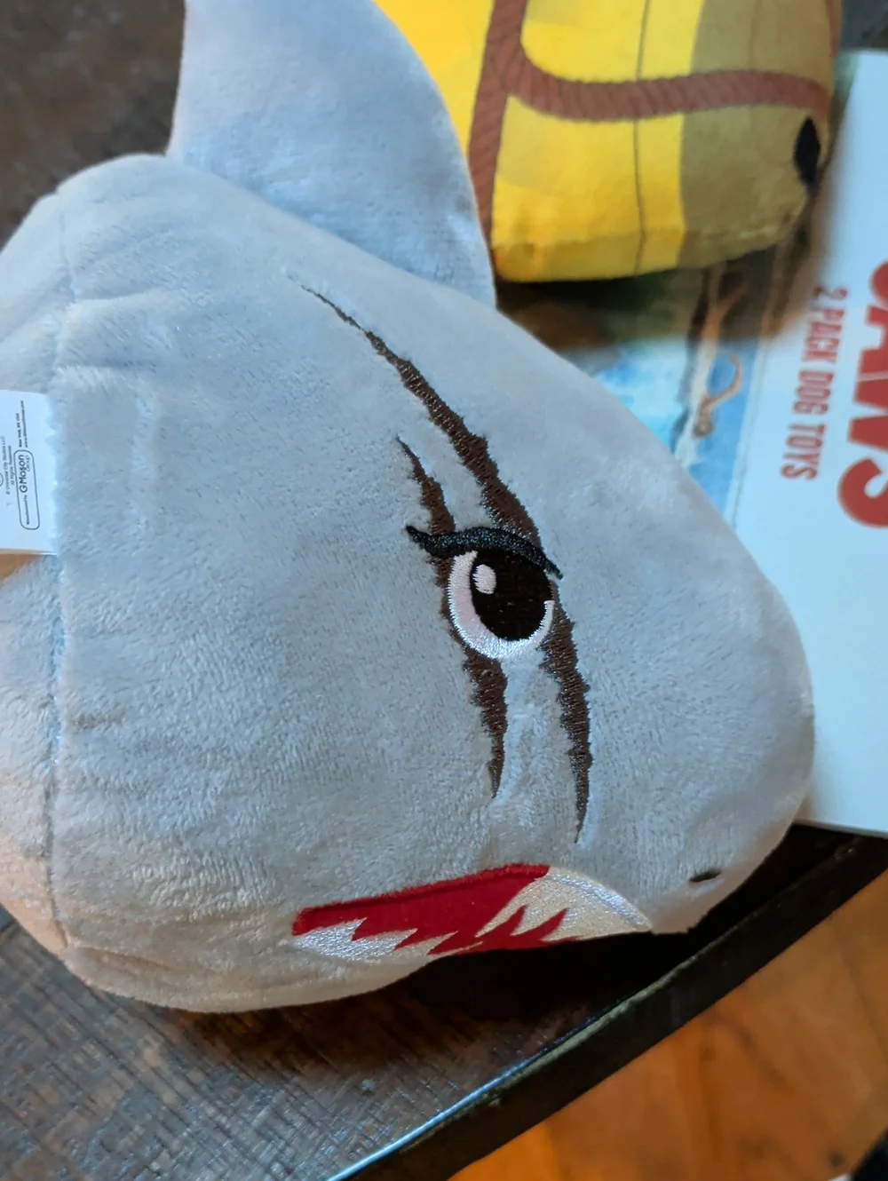 JAWS 2 Pack of dog Toys With Squeaker, New!
